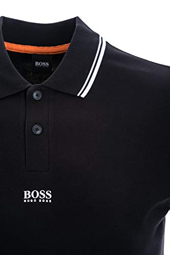 BOSS Pchup 1 10191116 01, Camisa de Polo, para Hombre, Negro (Black 1), L