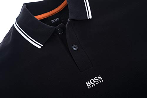 BOSS Pchup 1 10191116 01, Camisa de Polo, para Hombre, Negro (Black 1), L