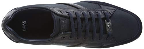 BOSS Saturn_lowp_MX, Zapatillas Hombre, Azul (Dark Blue 401), 45 EU