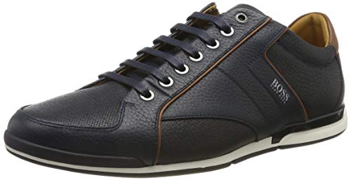 BOSS Saturn_lowp_tbpf1, Zapatillas Hombre, Azul (Dark Blue 401), 40 EU