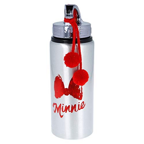 Botella Infantil Deportiva De Aluminio De 710 Ml - Colección Fashion | Minnie Love