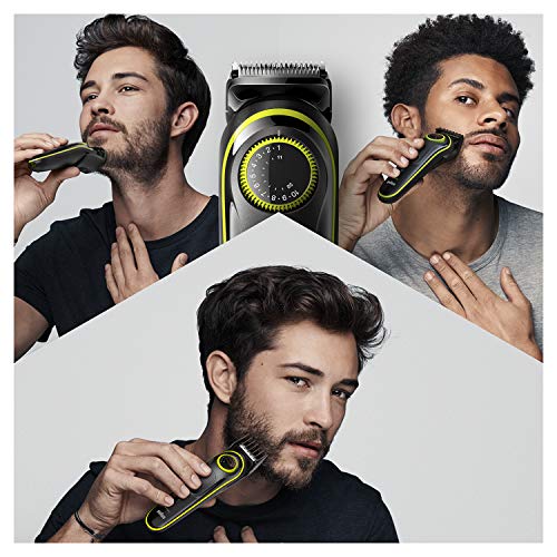 Braun BT3241 - Recortadora de Barba y Cortapelos para Hombre, Eléctrico + King C. Gillette Bálsamo para Barba con Manteca de Cacao, Aceite de Argán y Manteca de Karité