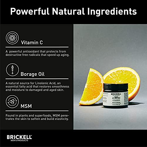 Brickell - Crema antienvejecimiento para hombre – todo natural y orgánico.