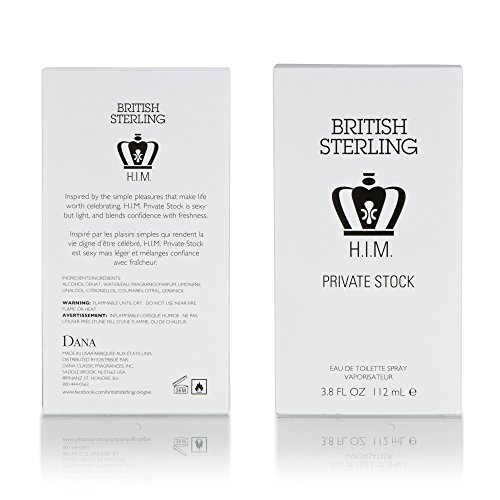 British Sterling H.I.M. Private Stock 3.8 FL OZ 112 ML EDT by British Sterling