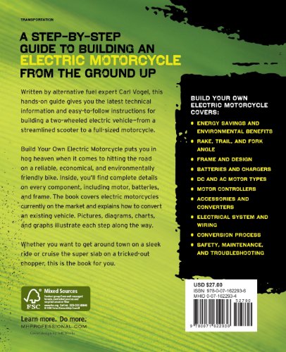 Build Your Own Electric Motorcycle (Tab Green Guru Guides) (ELECTRONICS)