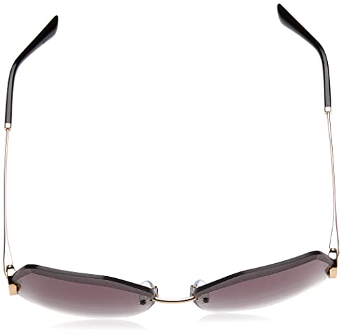 Bulgari 0BV6105B 20148G 62 Gafas de Sol, Dorado (Pink Gold/Greygradient), Mujer