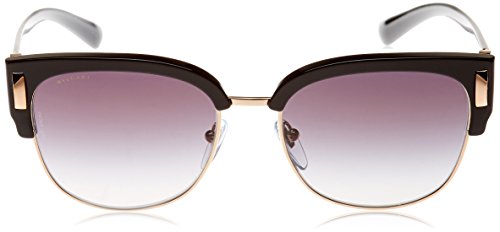 Bulgari 0Bv8189 501/8G 55 Gafas de sol, Negro (Black/Pink/Gray), Unisex-Adulto