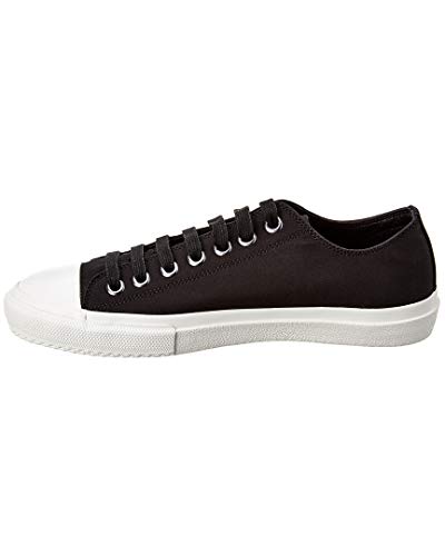 BURBERRY 8018270 - Zapatillas deportivas para hombre, de tela y goma, color negro y blanco Negro Size: 39.5 EU
