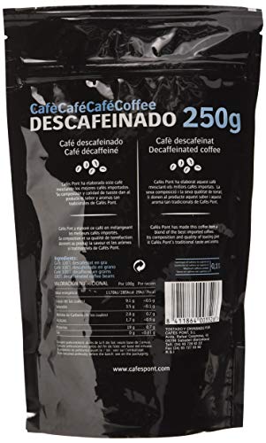 Café grano descafeinado con toques citricos 4x250Gr.