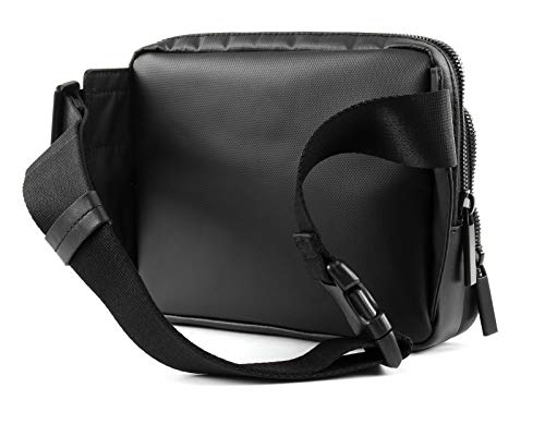 Calvin Klein - Avenue Compact Waistbag, Organizadores de bolso Hombre, Negro (Black), 1x1x1 cm (W x H L)