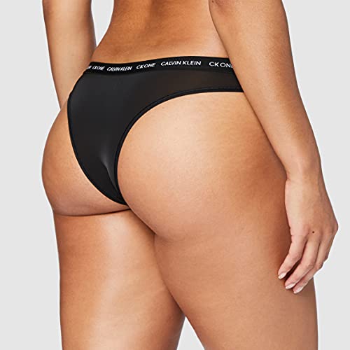 Calvin Klein Brazilian Braguita brasileña, Black, S para Mujer