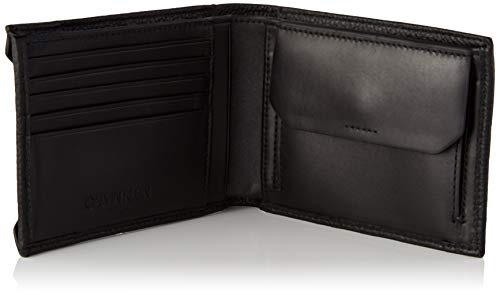 Calvin Klein Hombre Wallets, Negro, Taglia unica