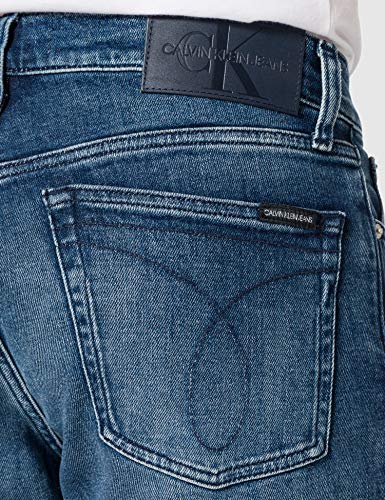 Calvin Klein Jeans Straight Jeans, Denim Dark, 36W / 32L para Hombre