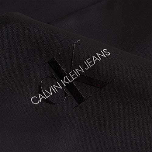 Calvin Klein Jeans Wide Straps Satin Top Camiseta, CK Black, M para Mujer