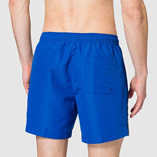 Calvin Klein Medium Drawstring Bañador para Hombre, Bobby Blue, M