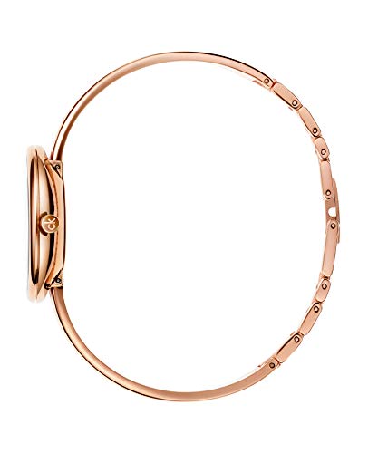 Calvin Klein Reloj Analógico-Digital para Mujer de Cuarzo con Correa en Acero Inoxidable K4E2N616