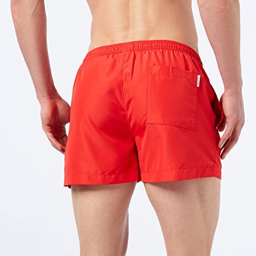 Calvin Klein Short Drawstring Bañador, High Risk, M para Hombre