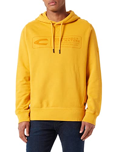 camel active 409441/7W02 Sudadera, Amarillo (Girasol), XXXL para Hombre