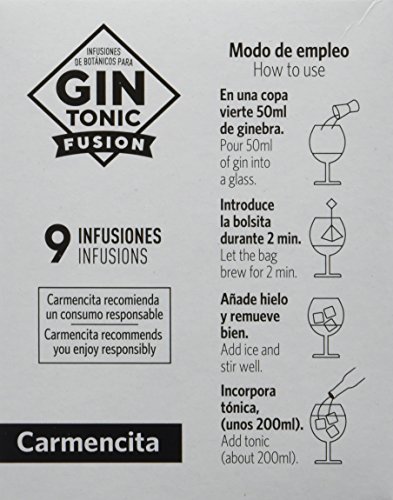 Carmencita Especias para Gin-Tonic - 9 Bolsitas