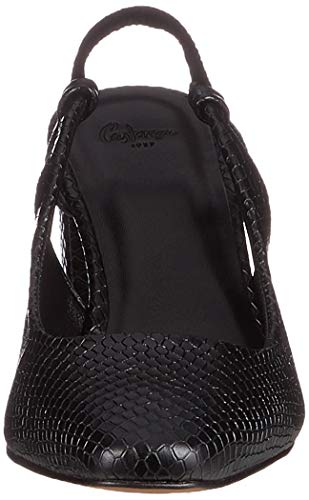 CASTAÑER | Zapato Slingback elaborado en Piel 8cm Tamara | Mujer | Negro | 39