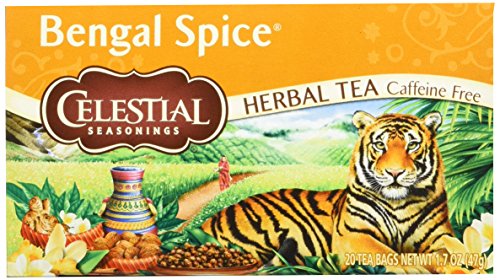 Celestial Seasonings Bengal Spices Tea 20 Bag (order 6 for trade outer)