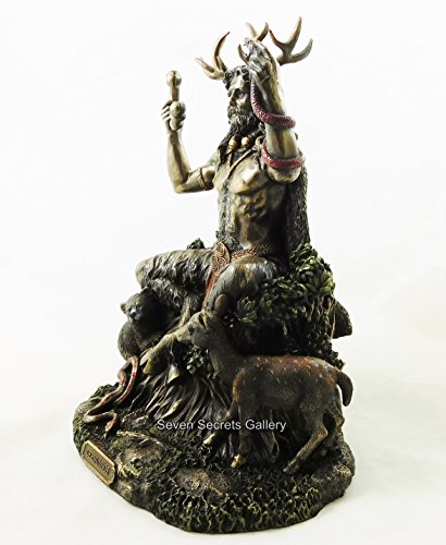 Cernunnos - Figura de estatua de bronce para el señor del bosque (3149)