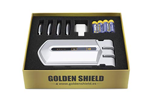 Cerradura Invisible con Alarma 120db Golden Shield con 4 mandos incopiables