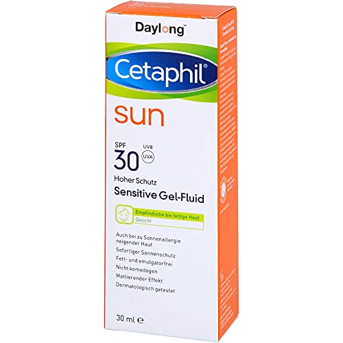 Cetaphil Sun Daylong 30 Sensitive Gel Fluido Cara 30 ml Gel