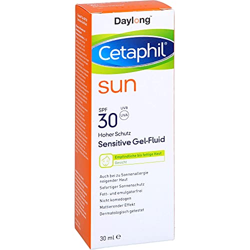 Cetaphil Sun Daylong 30 Sensitive Gel Fluido Cara 30 ml Gel