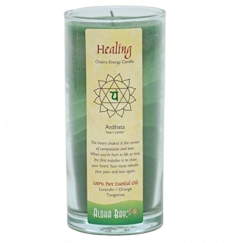 Chakra de la energía de la vela, Curación, Lavandin â € ¢ â € ¢ naranja mandarina - Aloha Bay