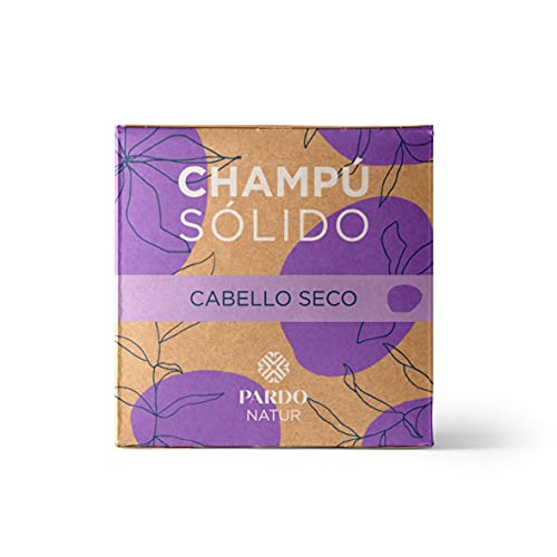 Champú Solido Cabello Seco y Encrespado. Pardo Natur. Hidratación profunda | Ingredientes naturales | 60 gr