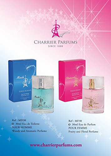 Charrier Parfums"Mademoiselle France" Eau de Parfum Spray, Rosa, 30 Ml