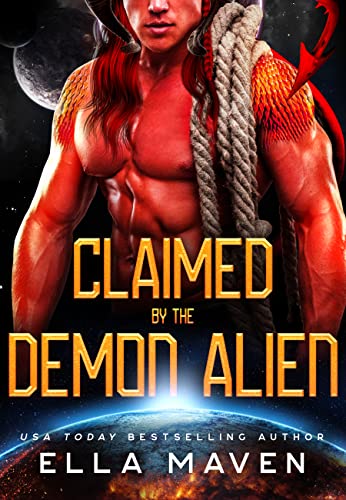 Claimed By the Demon Alien (A SciFi Romance) (English Edition)