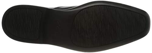 Clarks Bensley Step 261476867, Mocasines Hombre, Negro (Black Leather Black Leather), 42 EU