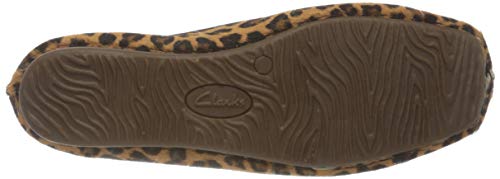 Clarks Freckle Ice, Zapatos Tipo Ballet Mujer, Pony Leopardo PRT, 40 EU