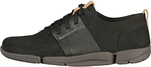 Clarks Tri Caitlin, Zapatillas Mujer, Negro (Black Combi), 36 EU