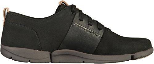 Clarks Tri Caitlin, Zapatillas Mujer, Negro (Black Combi), 36 EU