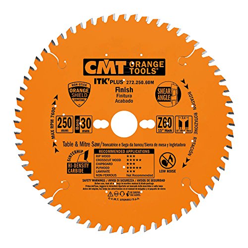 CMT ORANGE TOOLS 272.250.60M Sierra Circular (Ultra itk) 250x1.7x30 z 60