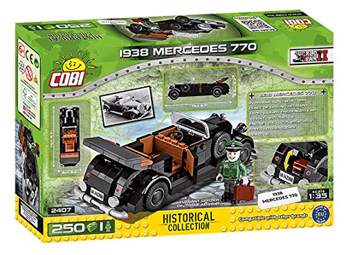 COBI- Mercedes-Benz Bloques, Color Gris (2407)