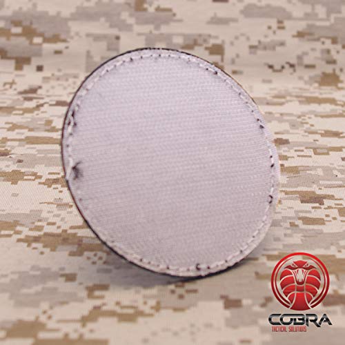 Cobra Tactical Solutions Resident Evil Zombie Outbreak Red Border PVC parche con velcro para airsoft Paintball