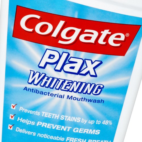 Colgate Plax Whitening Enjuague bucal, 500ml