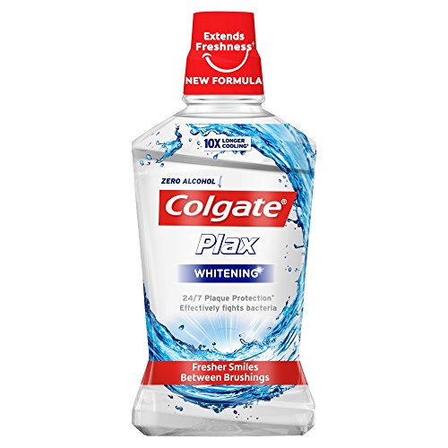 Colgate Plax Whitening Enjuague bucal, 500ml