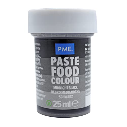 Colorante Alimenticio PME Negro de Medianoche 25 g