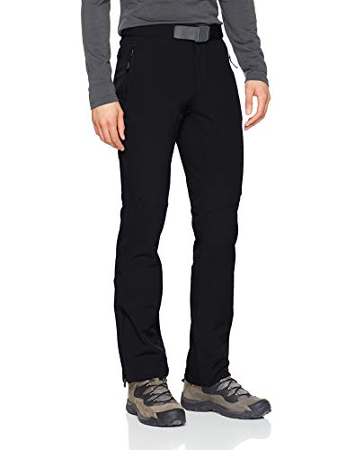 Columbia Hombre Pantalón, Passo Alto II Heat, Negro (Black), Talla: W42/L32