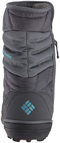 Columbia Mujeres Heavenly Slip II Omni-Heat Punta Cerrada Botas para Clima Frío, Graphite, Canyon Blue, Talla 5