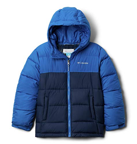 Columbia Pike Lake Chaqueta Aislante, Unisex niños, Bright Indigo, Collegiate Navy, S