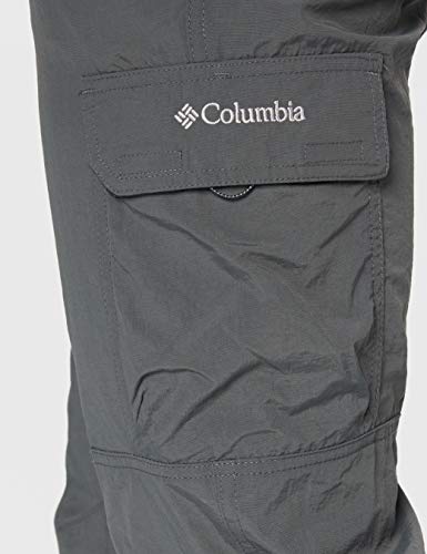 Columbia Silver Ridge™ II Cargo - Pantalones de Senderismo, Hombre, Gris (Grill), 36 32