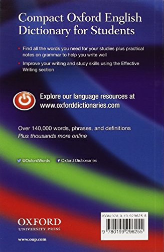 Compact Oxford English Dictionary for University and College Students