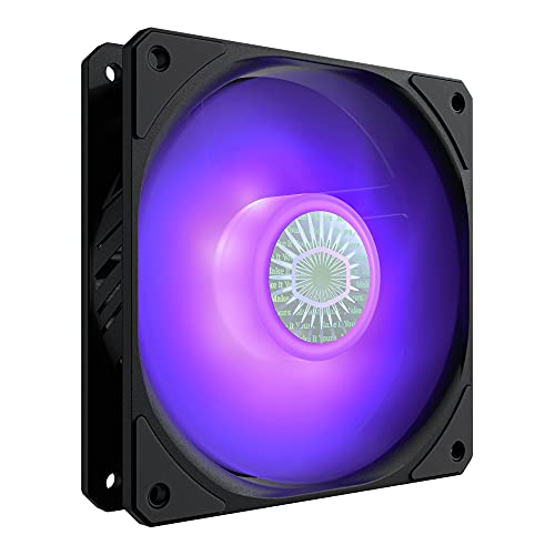 Cooler Master SickleFlow 120 V2 RGB, Compatible con Placa Base RGB, Aspas Translúcidas Air Balance, 62 CFM, 2.5 mmH2O, 8 a 27 dBA, RGB