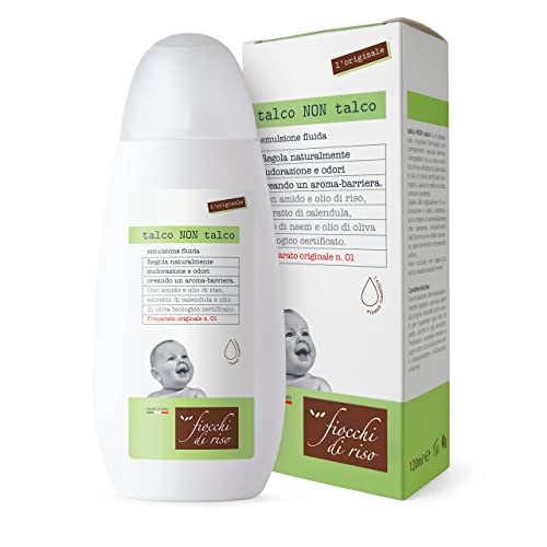 Copos de arroz talco no talco 120 ml